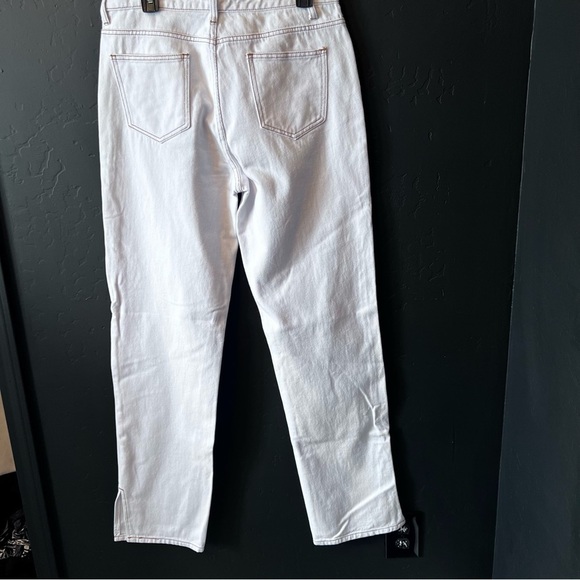 Lioness ALABAMA JEAN Color:White Size:L 100% cotton high waist 5 pockets design - Picture 9 of 12
